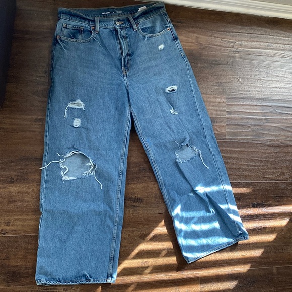 Old Navy extra high waisted jeans - Picture 1 of 2